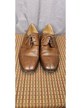 Florsheim Mens Brown Leather Oxford Dress Shoes Premium Quality